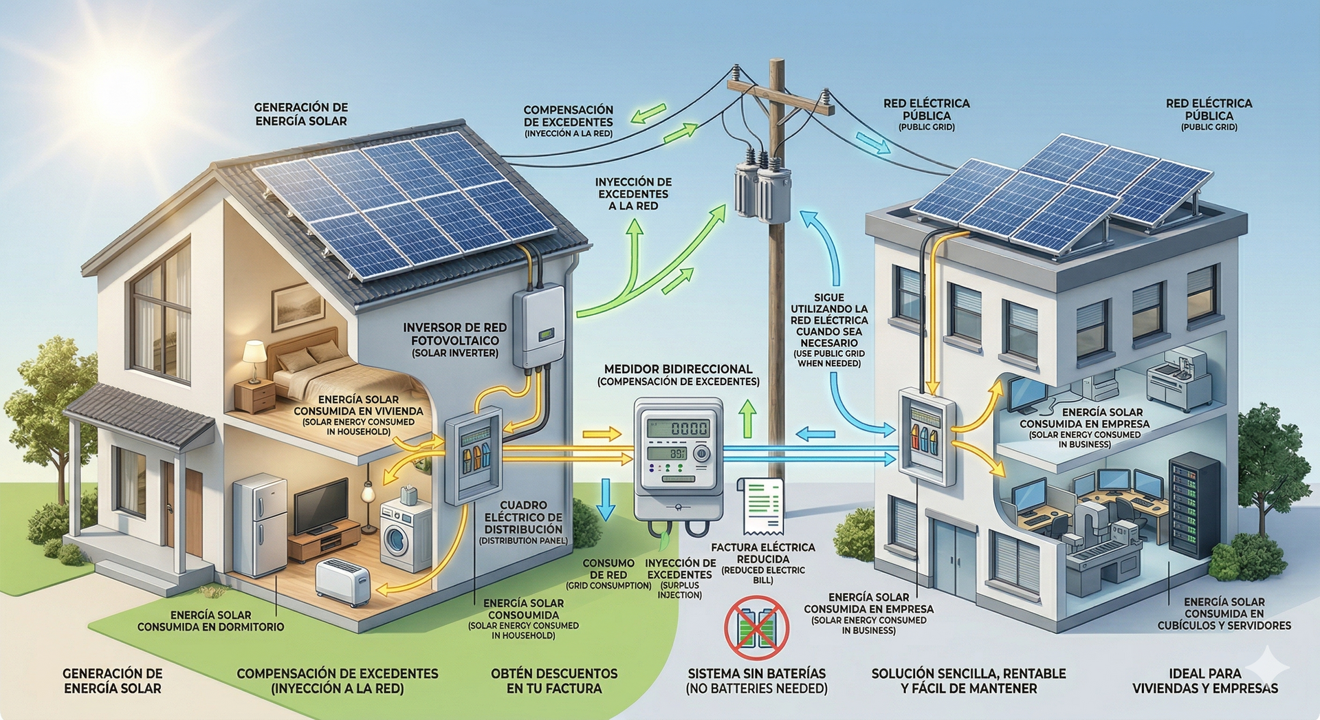 Sistemas de Autoconsumo Conectados en Red 