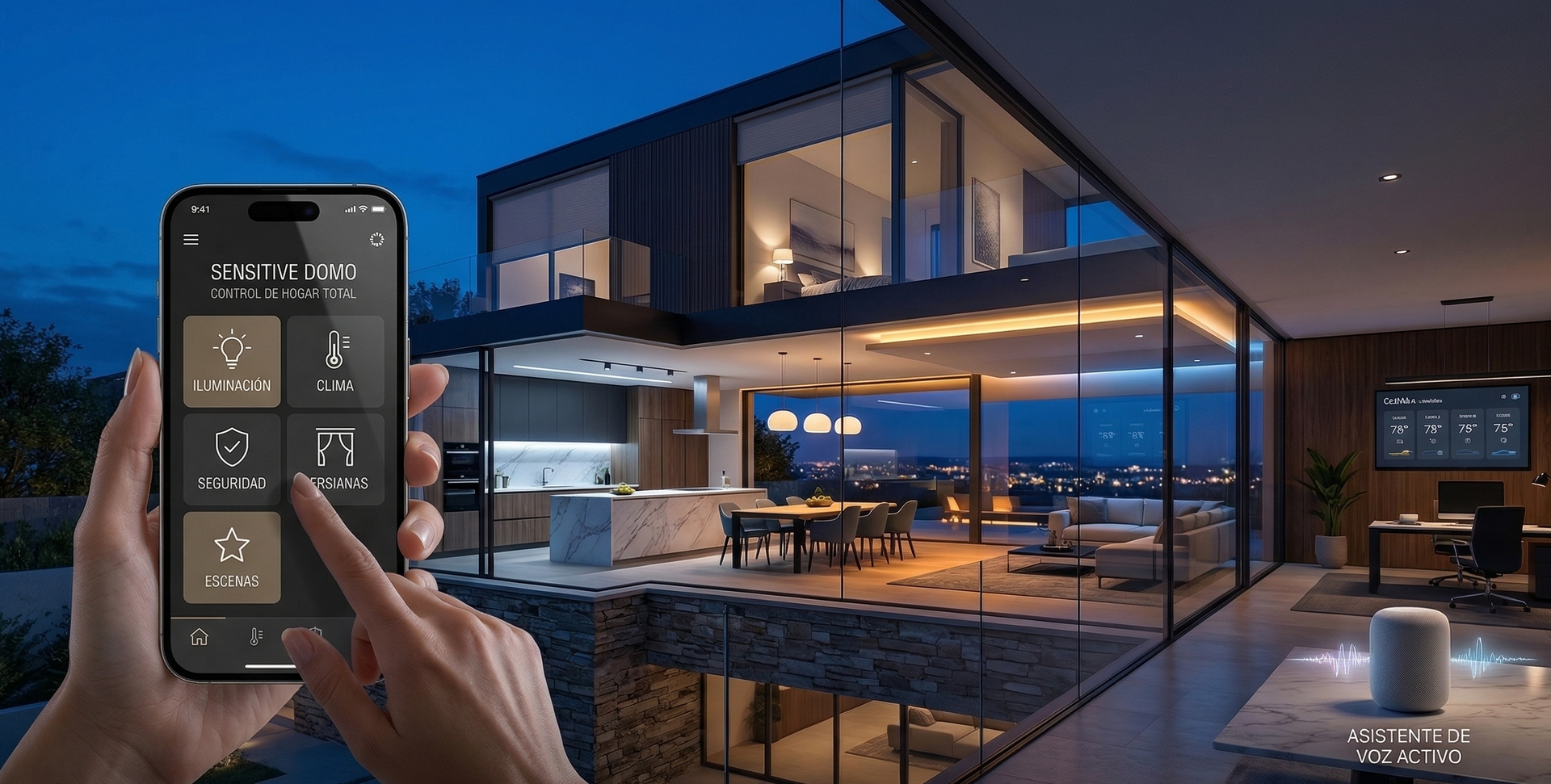 Control Remoto y Notificaciones
